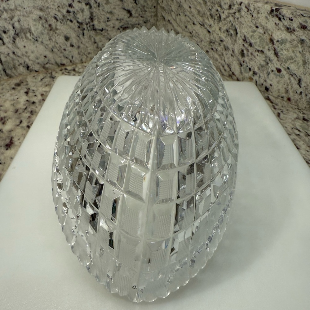 Vintage USSR Lead Crystal Bowl - Picture 4 of 4